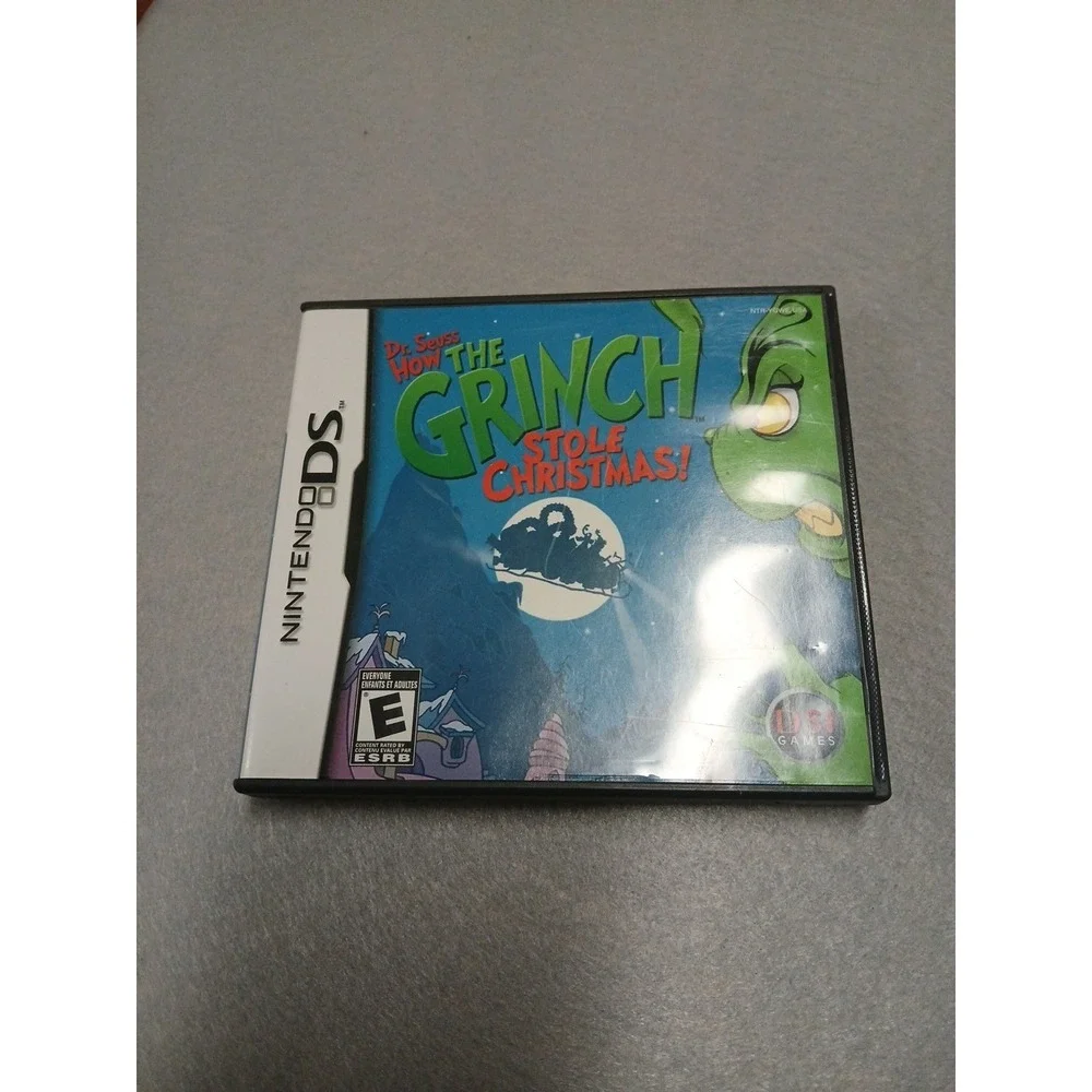 Dr. Seuss How the Grinch Stole Christmas (Nintendo DS, 2007)‎ CIB | Tested